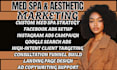 med spa marketing med spa ads med spa leads skin clinic ads aesthetic marketing