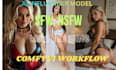 create ai influencer model realistic ai lora training and ai instagram