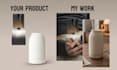 create ai product photography with realistic backgrounds