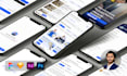 design trending mobile app ui ux in figma, with custom figma app design