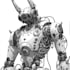 do anime style mecha robot illustrations