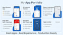 develop a custom android app with firebase and modern UI
