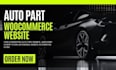 build auto part woocommerce website auto website automotive auto part website