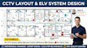 design professional cctv layout drawing and elv system plan