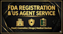 do fda registration, act as US agent and