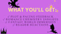 be the tough love beta reader for your romance fantasy