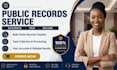 do public records creation with bot