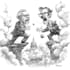do a political cartoon art