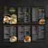 design professional restaurant menu, food menu or cafe menu