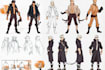 draw premium professional custom character art