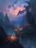 do a  fantasy art