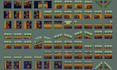 do 2d top down pixel art tileset pixel sprite sheet animation rpg maker pixel