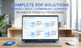 merge, split and compress PDF files professionally