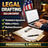 draft professional contracts and legal documents under US law