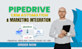 setup pipedrive crm, meta ads, gravity forms, convertkit paypal airtable n8n ai