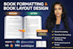 book formatting and layout design for ebook and print