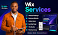 do wix website redesign, wix website design, build wix website