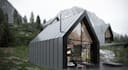 convert pole barn into a home, modular house plan, prefab metal building kit, 2d