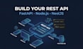 develop a production ready rest API using fastapi, nodejs, nest js, spring