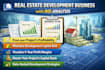 write a real estate development business plan with ROI analysis
