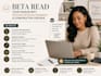 undefined beta reader beta reading  romance beta reader proof read fantasy scifi