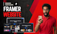 design framer website develop framer website
