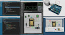 do arduino, esp32 programming and simulations in proteus, tinkercad, fritzing