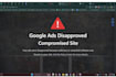 fix google ads compromised site and malware infection