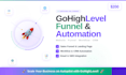 set up gohighlevel email automation