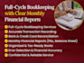 do monthly bookkeeping in quickbooks with reconciliation