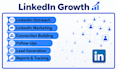 linkedin outreaching and prospecting, b2b lead generation organically and manual