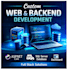 do custom website and backend application development