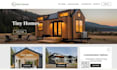 design squarespace website tiny house builder website modular home website