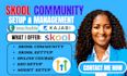 increase skool community member online course ghi setup might networks