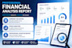 create a professional financial analysis report for any stock
