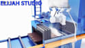 do 3d industrial animation mechanical process animation factory production line