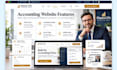design CPA website accounting website bookkeeping tax finance wordpress website
