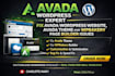 fix build avada wordpress website, avada theme and wpbakery page builder issues