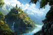 design stunning fantasy landscape