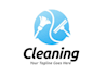 design a unique house cleaning or maid service logo
