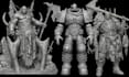 sculpt 3d miniature 3d figurine tabletop 3d model warhammer dnd for 3d printing