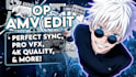 create a high quality professional amv