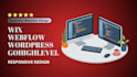 build business webflow gohighlevel website fix wordpress wix velo dynamic page