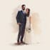 draw a couple portrait wedding portrait illustration