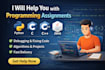 help you with programming assignments and coding tasks