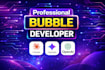 design bubble website bubble mvp saas bubble app developer bubble io website