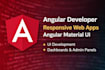 fix angular bugs and develop angular frontend UI