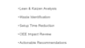 improve your manufacturing process and reduce setup time