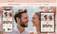 pixieset website photography website wedding website squarespace showit website