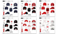 design custom hats and caps with tech pack and mockups